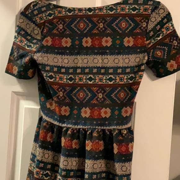 Forever 21 Super Colorful Fun Knit Dress (M) - Picture 4 of 5